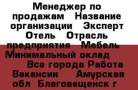 Менеджер по продажам › Название организации ­ Эксперт Отель › Отрасль предприятия ­ Мебель › Минимальный оклад ­ 50 000 - Все города Работа » Вакансии   . Амурская обл.,Благовещенск г.